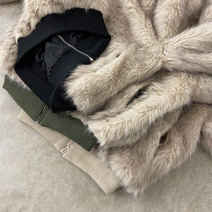 リバーシブルファーフードミリタリージャケット | non-hedge  | 詳細画像59 