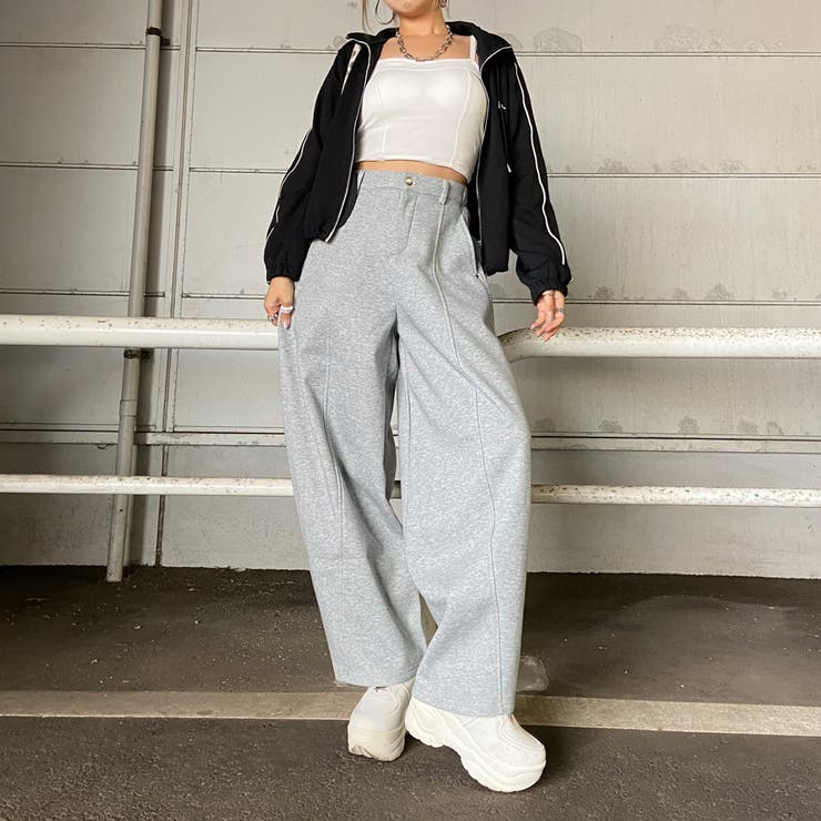 裏起毛カーブパンツ | non-hedge  | 詳細画像1 