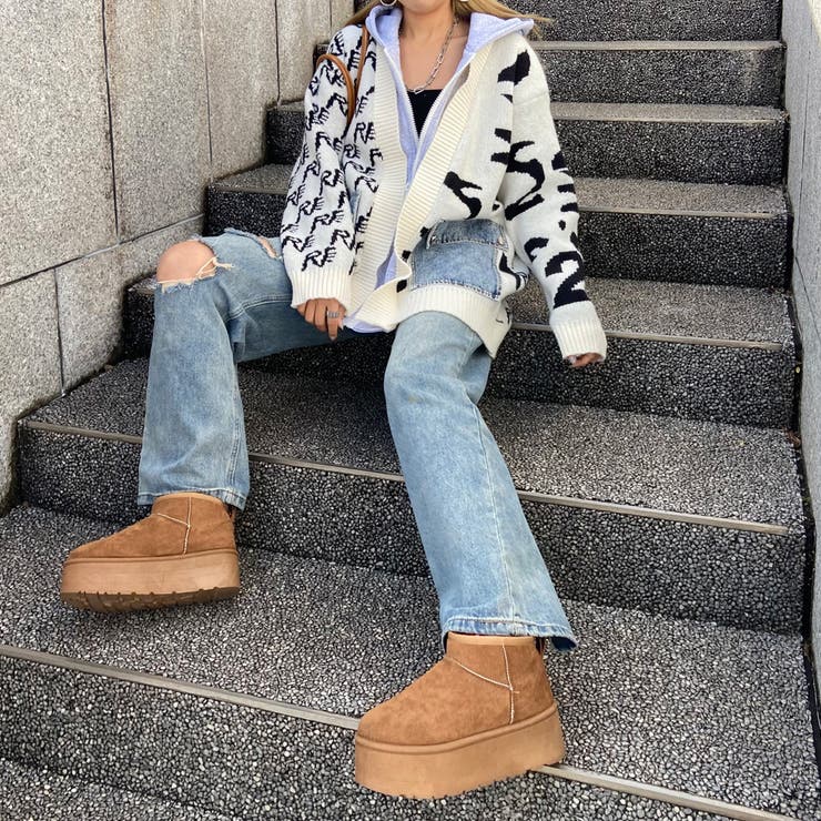 アンサンブル風デニムポケニットカーディガン | non-hedge  | 詳細画像41 