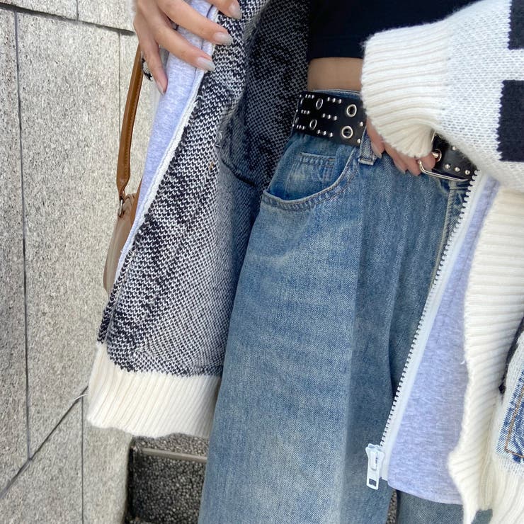 アンサンブル風デニムポケニットカーディガン | non-hedge  | 詳細画像50 