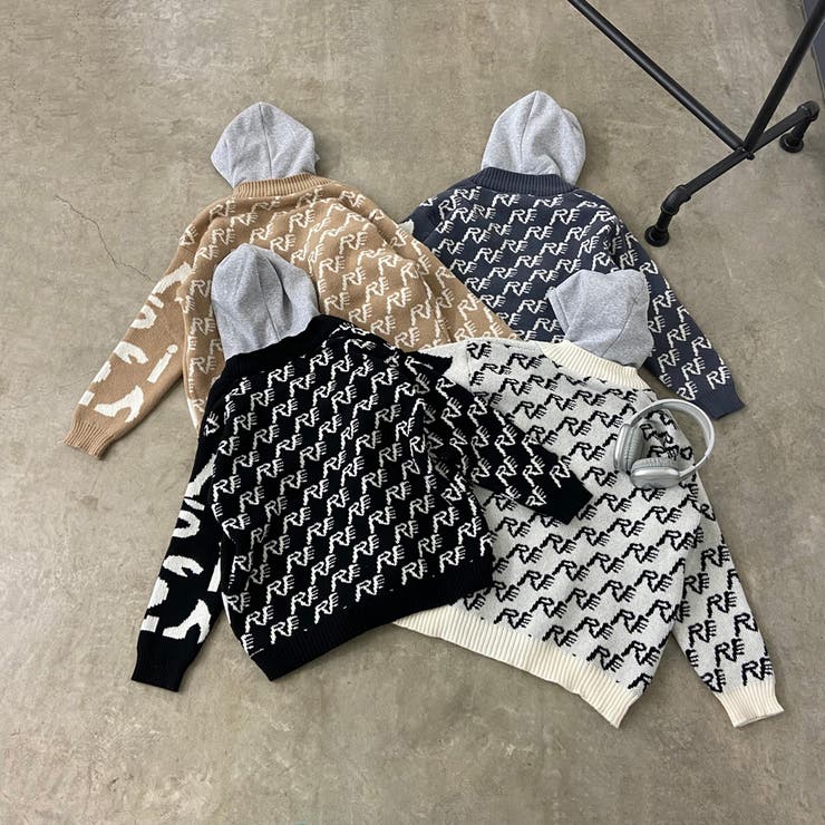 アンサンブル風デニムポケニットカーディガン | non-hedge  | 詳細画像52 