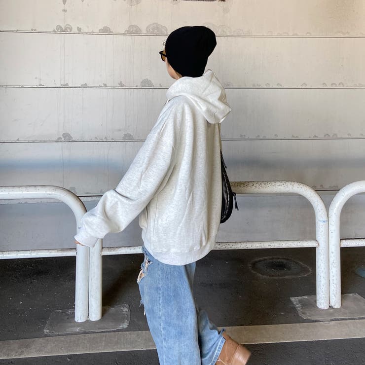 ボアロゴハートフードチュニック | non-hedge  | 詳細画像18 