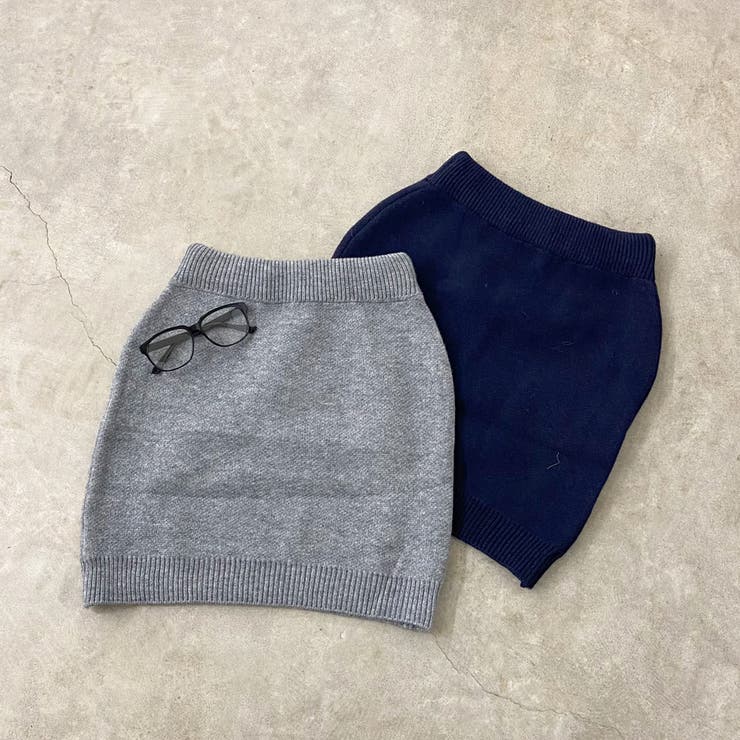 シャツアンサンブル風ニットトップス・スカートセットアップ | non-hedge  | 詳細画像53 