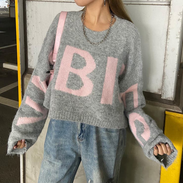 グレー | ロゴショートプルオーバー | non-hedge 