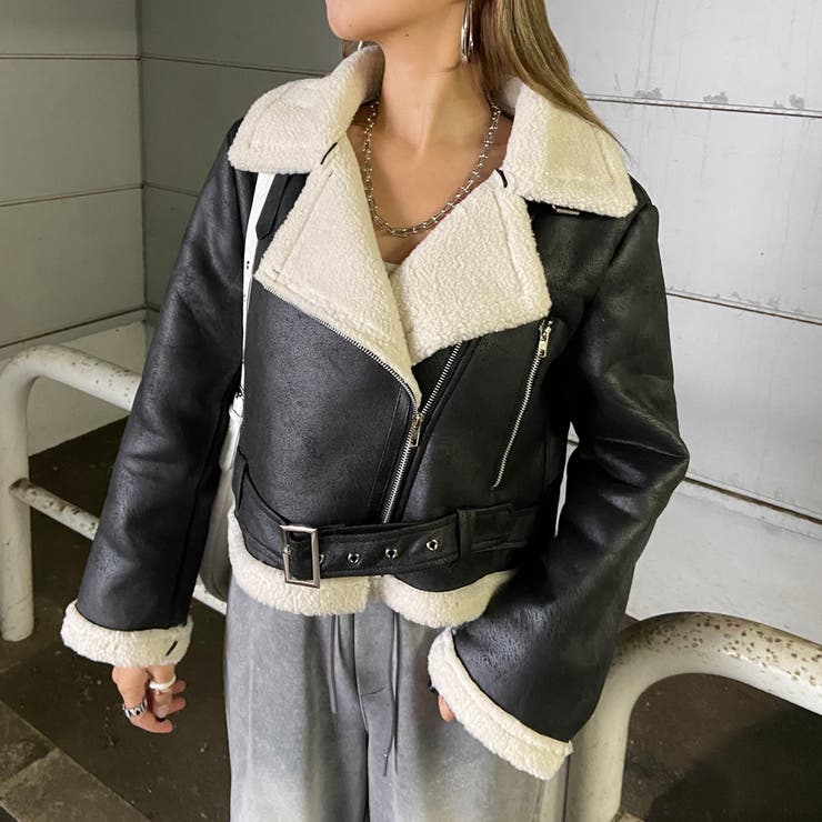 ボアライダースジャケット[品番：NHGW0006247]｜non-hedge