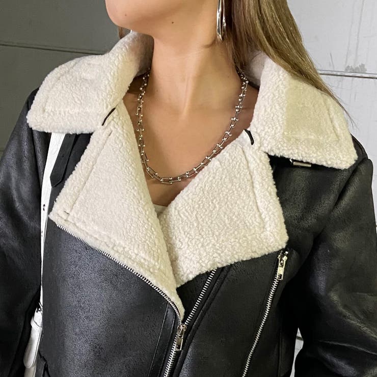 ボアライダースジャケット[品番：NHGW0006247]｜non-hedge