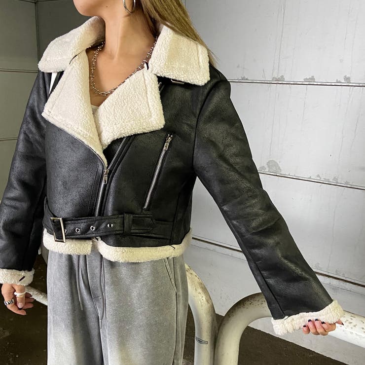 ボアライダースジャケット[品番：NHGW0006247]｜non-hedge