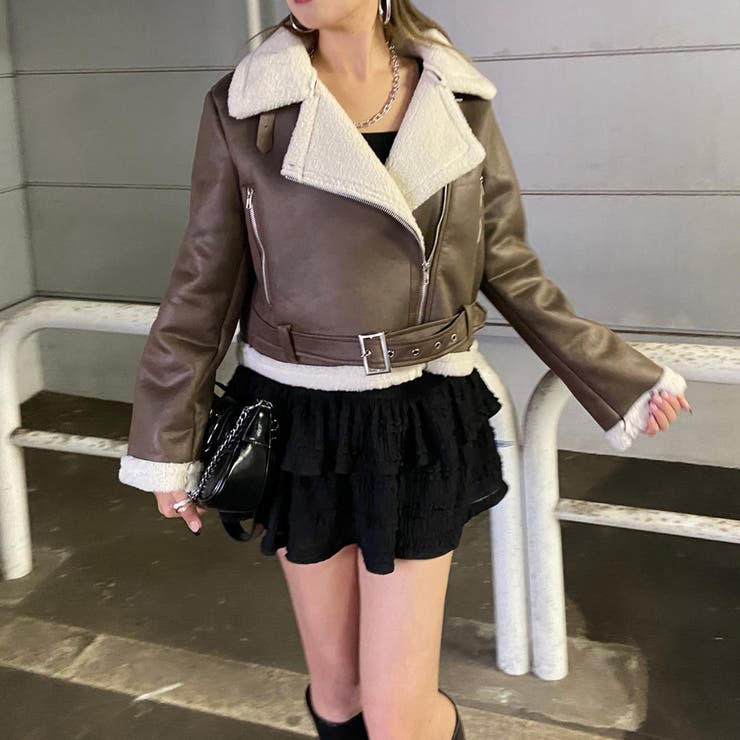 ボアライダースジャケット[品番：NHGW0006247]｜non-hedge