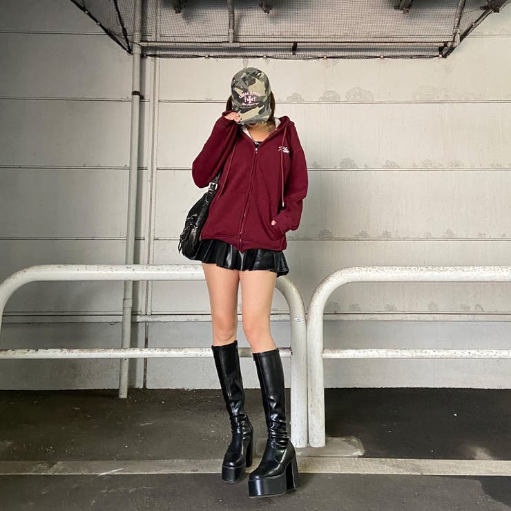 裏起毛フードロゴビッグパーカー | non-hedge  | 詳細画像2 