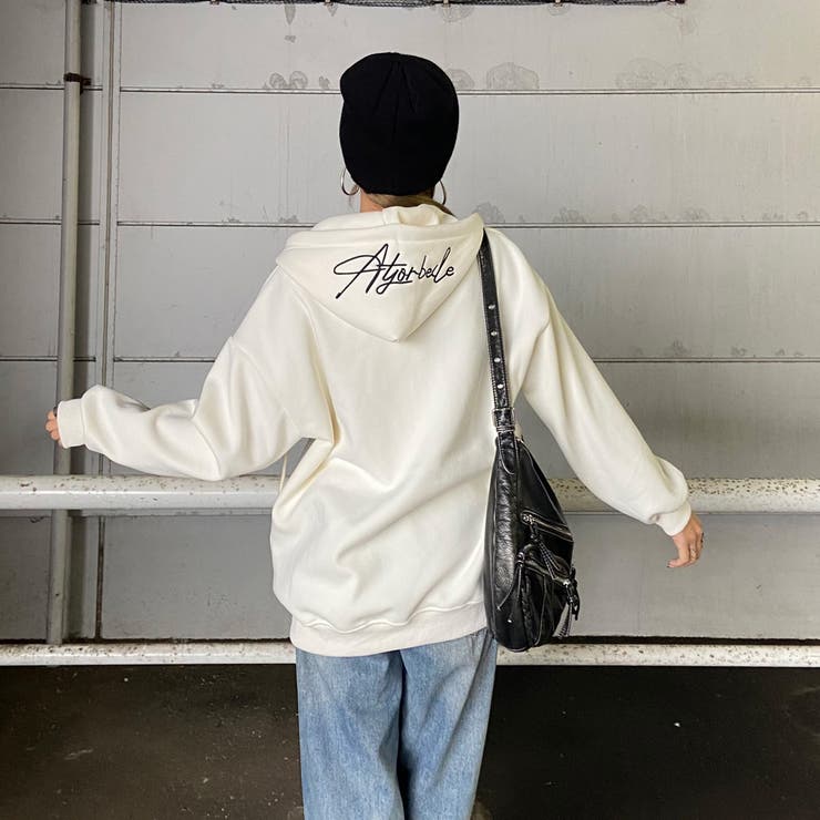 裏起毛フードロゴビッグパーカー | non-hedge  | 詳細画像27 