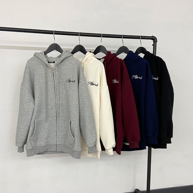 裏起毛フードロゴビッグパーカー | non-hedge  | 詳細画像38 