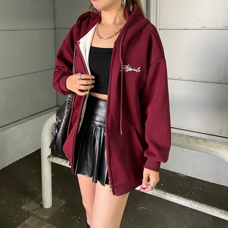 裏起毛フードロゴビッグパーカー | non-hedge  | 詳細画像5 