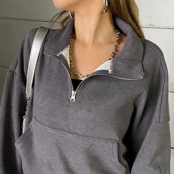 ZIPハイネックトップス・カーゴパンツセットアップ | non-hedge  | 詳細画像29 