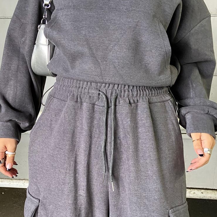 ZIPハイネックトップス・カーゴパンツセットアップ | non-hedge  | 詳細画像35 