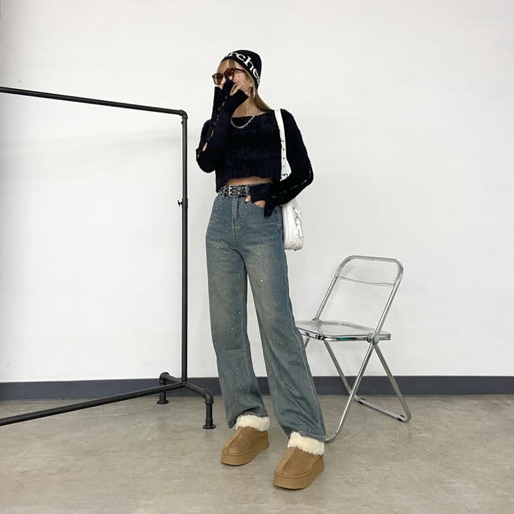 フェイクファー切替ムートンブーツ | non-hedge  | 詳細画像10 