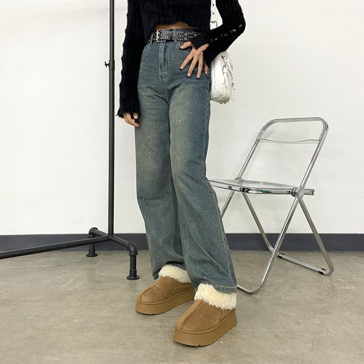 フェイクファー切替ムートンブーツ | non-hedge  | 詳細画像11 