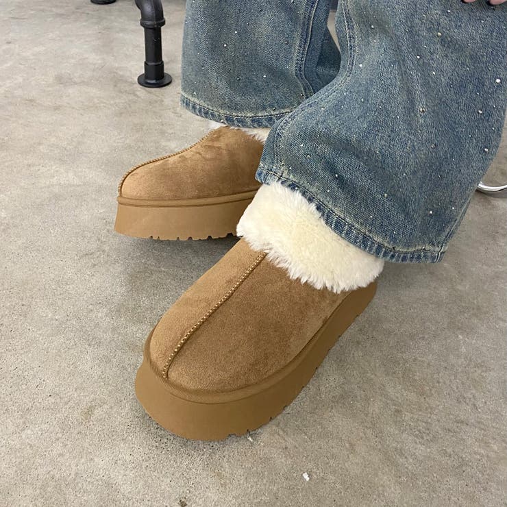 フェイクファー切替ムートンブーツ | non-hedge  | 詳細画像13 