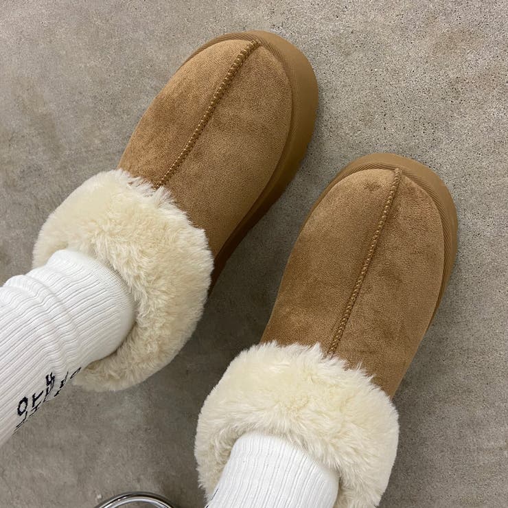 フェイクファー切替ムートンブーツ | non-hedge  | 詳細画像19 