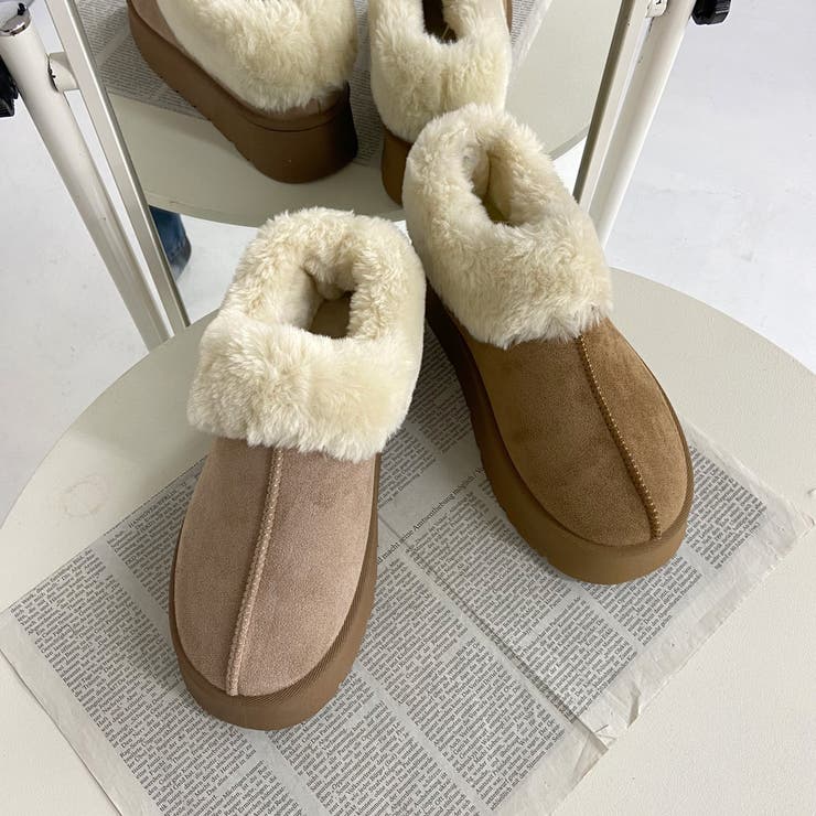 フェイクファー切替ムートンブーツ | non-hedge  | 詳細画像24 