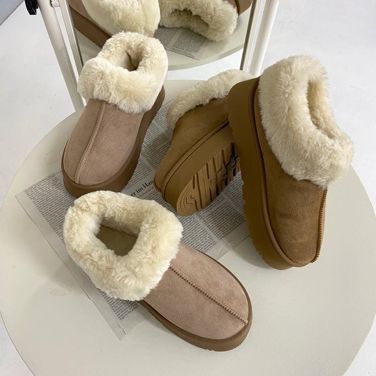 フェイクファー切替ムートンブーツ | non-hedge  | 詳細画像25 