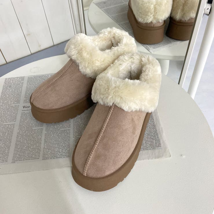 フェイクファー切替ムートンブーツ | non-hedge  | 詳細画像26 