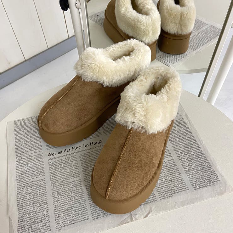 フェイクファー切替ムートンブーツ | non-hedge  | 詳細画像27 