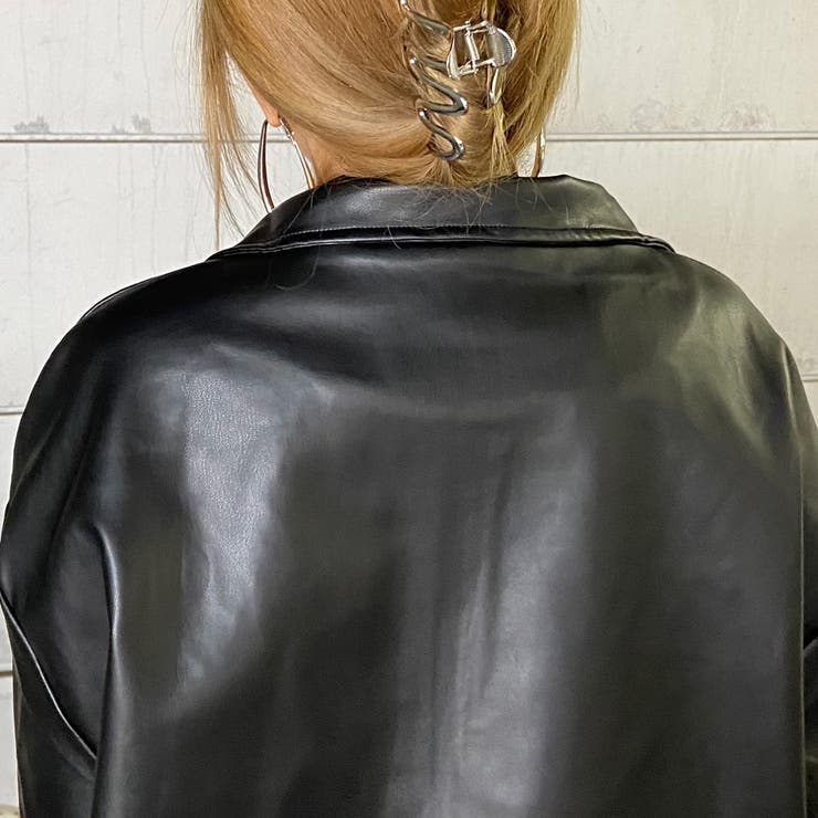 合成皮革ジャケット・スカートセットアップ | non-hedge  | 詳細画像24 