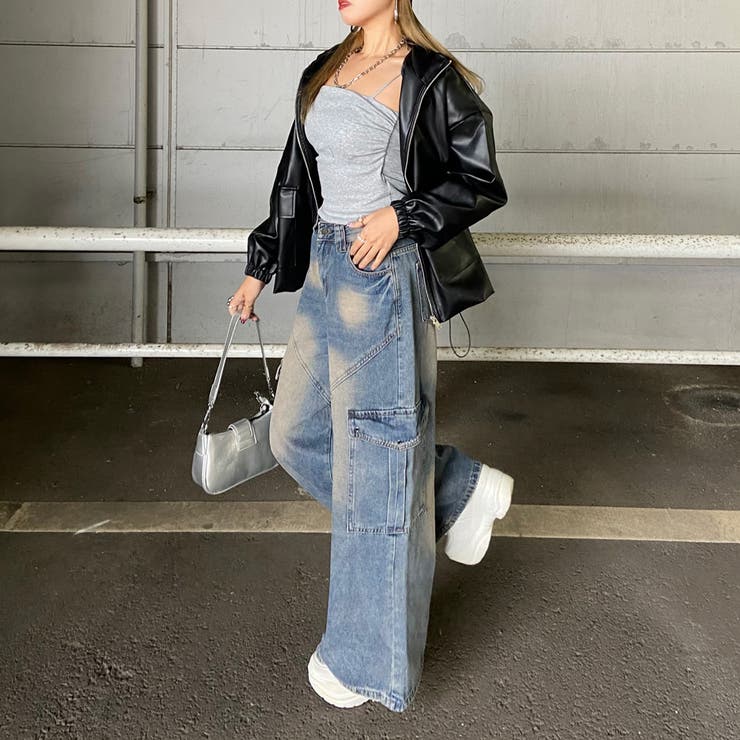 合成皮革ジャケット・スカートセットアップ | non-hedge  | 詳細画像40 