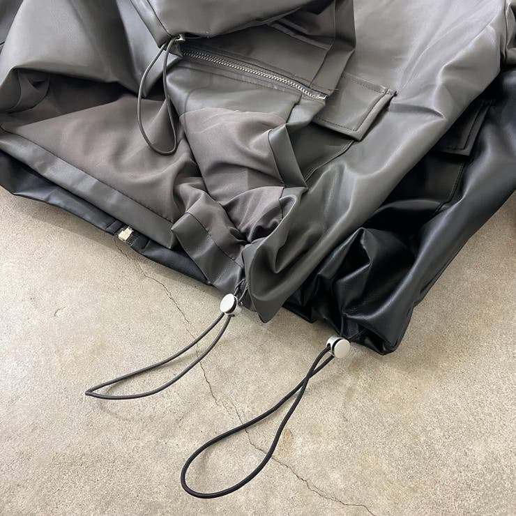 合成皮革ジャケット・スカートセットアップ | non-hedge  | 詳細画像45 