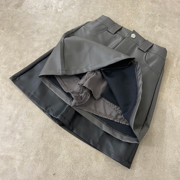 合成皮革ジャケット・スカートセットアップ | non-hedge  | 詳細画像47 