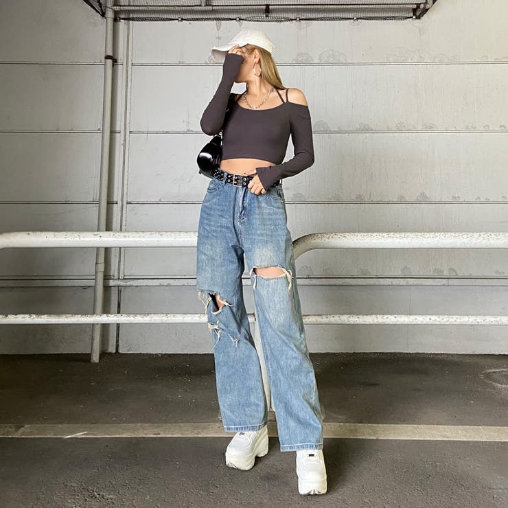 2連リブトップス | non-hedge  | 詳細画像1 