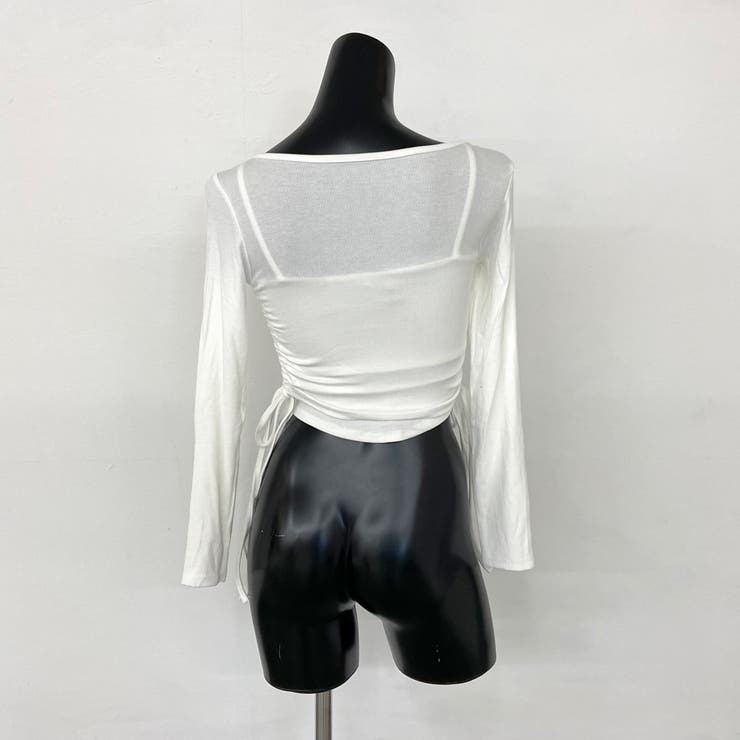 インナー付きサイドドロストトップス | non-hedge  | 詳細画像22 