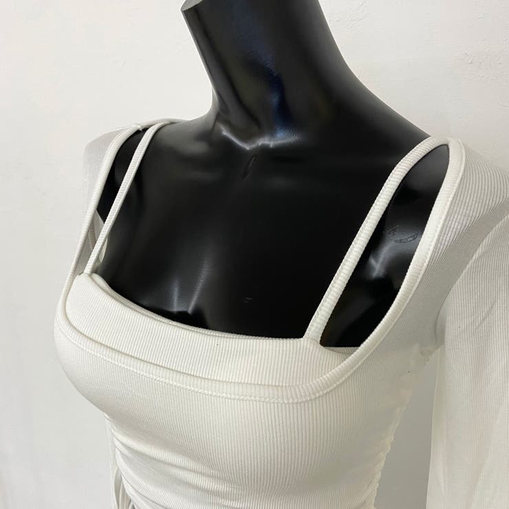 インナー付きサイドドロストトップス | non-hedge  | 詳細画像23 