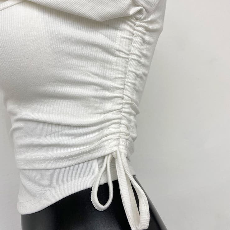 インナー付きサイドドロストトップス | non-hedge  | 詳細画像25 