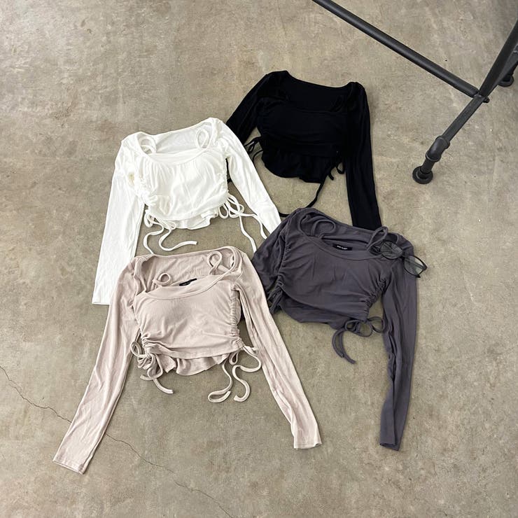 インナー付きサイドドロストトップス | non-hedge  | 詳細画像37 