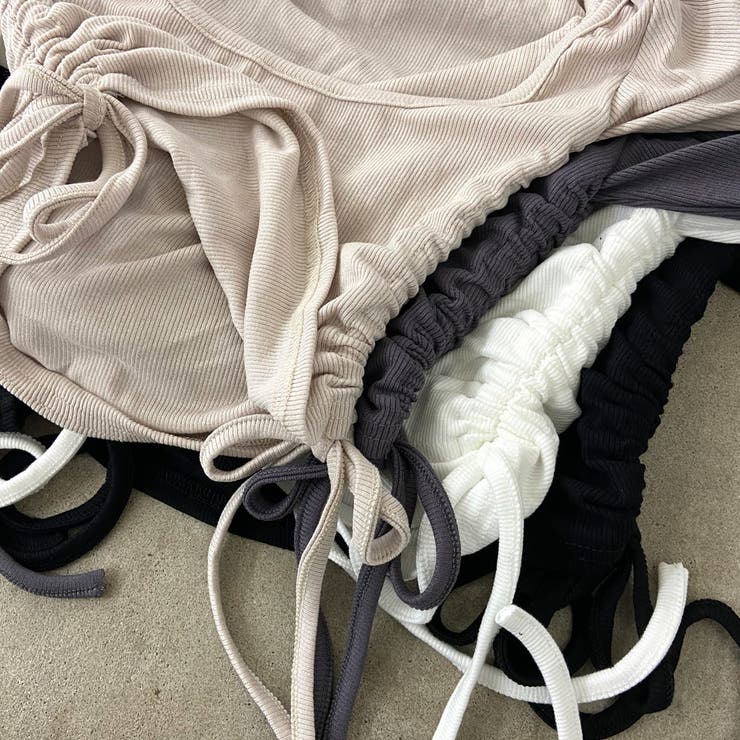 インナー付きサイドドロストトップス | non-hedge  | 詳細画像40 