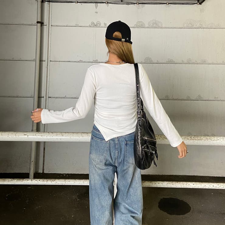 イレギュラーヘムロゴトップス | non-hedge  | 詳細画像17 