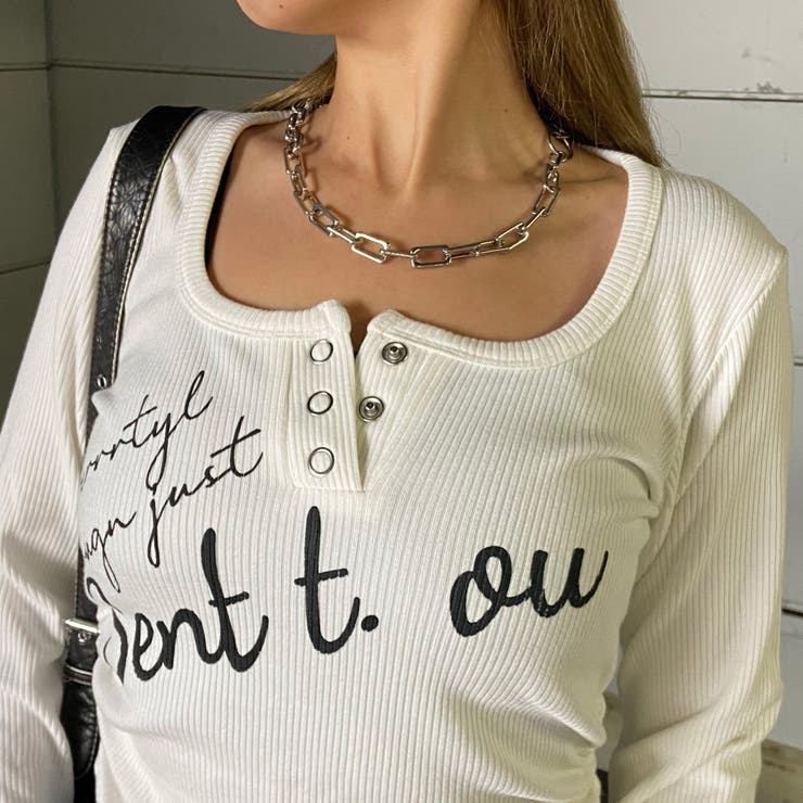 イレギュラーヘムロゴトップス | non-hedge  | 詳細画像25 