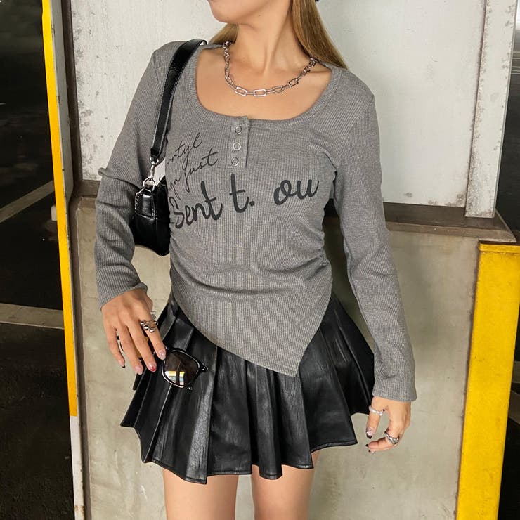 イレギュラーヘムロゴトップス | non-hedge  | 詳細画像7 