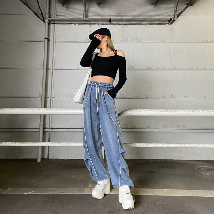 ブリーチラインカットパンツ | non-hedge  | 詳細画像2 