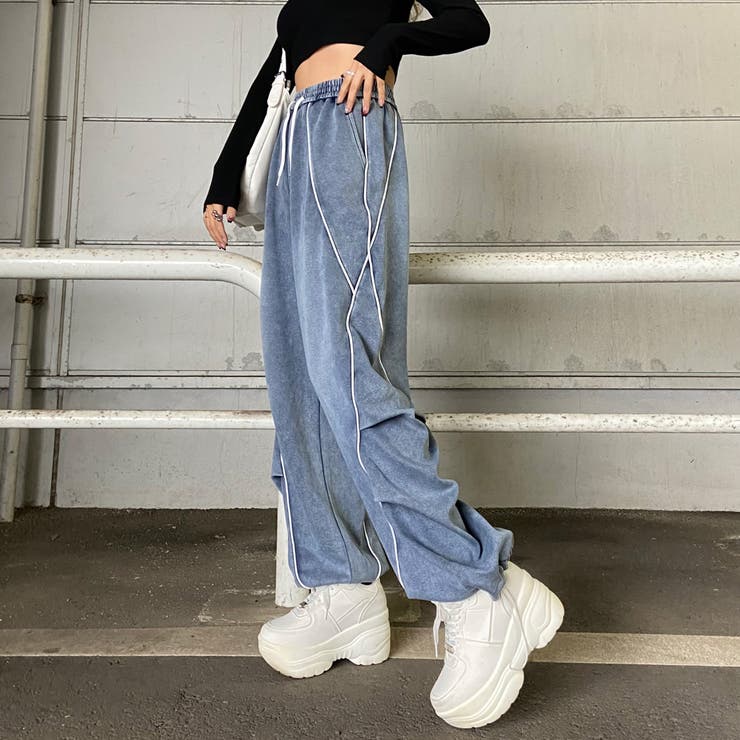 ブリーチラインカットパンツ | non-hedge  | 詳細画像4 