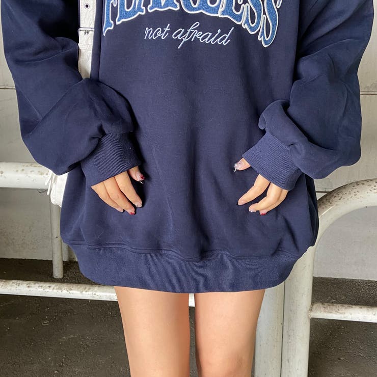 デニムロゴZIPチュニック | non-hedge  | 詳細画像29 