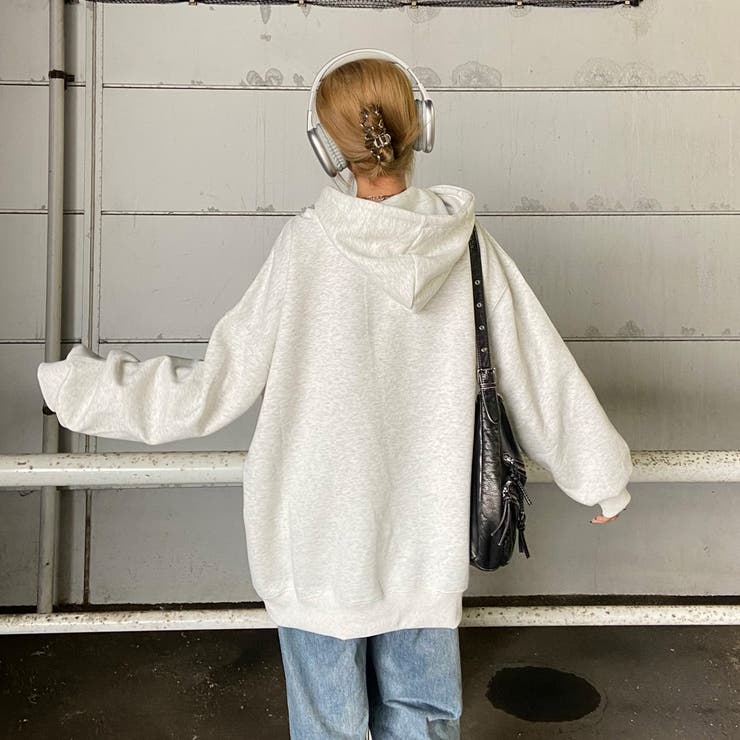ビッグロゴ刺繍フードチュニック | non-hedge  | 詳細画像28 