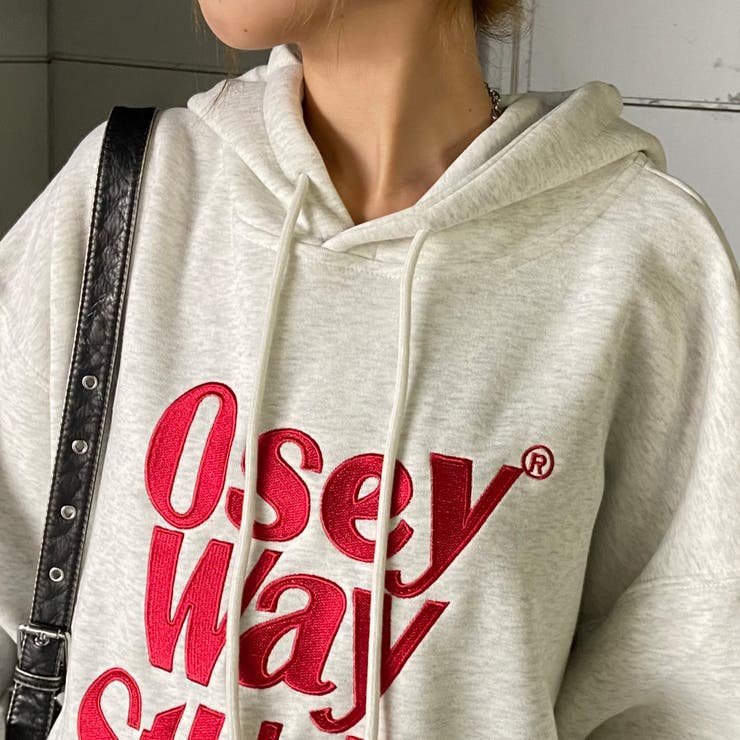 ビッグロゴ刺繍フードチュニック | non-hedge  | 詳細画像35 