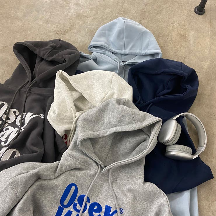 ビッグロゴ刺繍フードチュニック | non-hedge  | 詳細画像42 