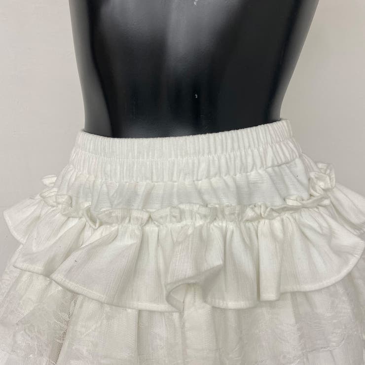 レース切替ティアードスカート | non-hedge  | 詳細画像19 