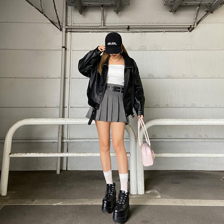 2ベルト付きタックスカート | non-hedge  | 詳細画像18 