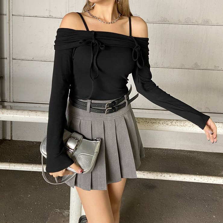 2ベルト付きタックスカート | non-hedge  | 詳細画像24 