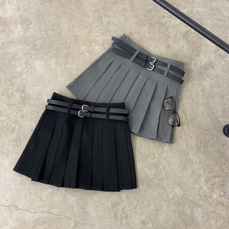 2ベルト付きタックスカート | non-hedge  | 詳細画像28 