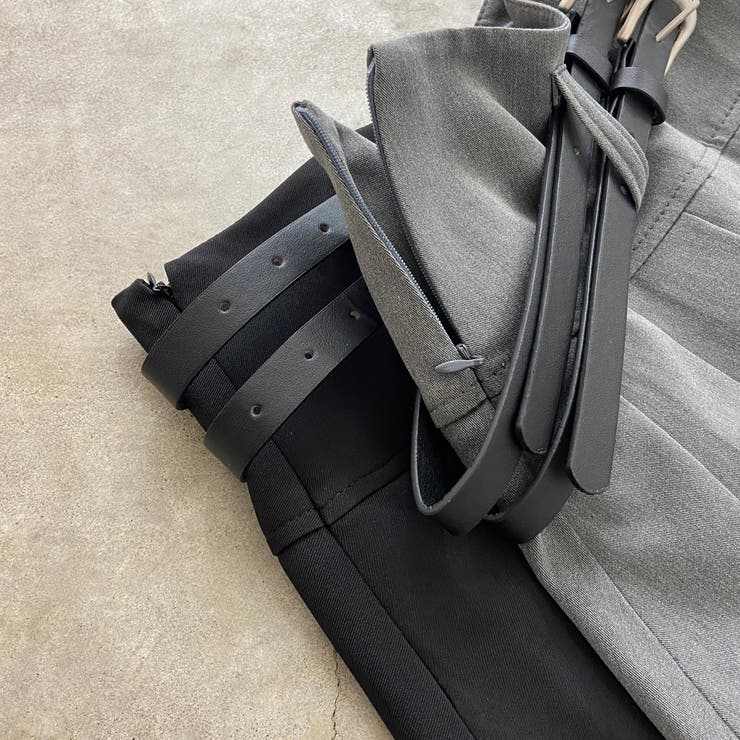 2ベルト付きタックスカート | non-hedge  | 詳細画像30 